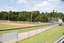 Terrain de baseball du parc Victoria, Charlottetown, Île-du-Prince-Édouard.