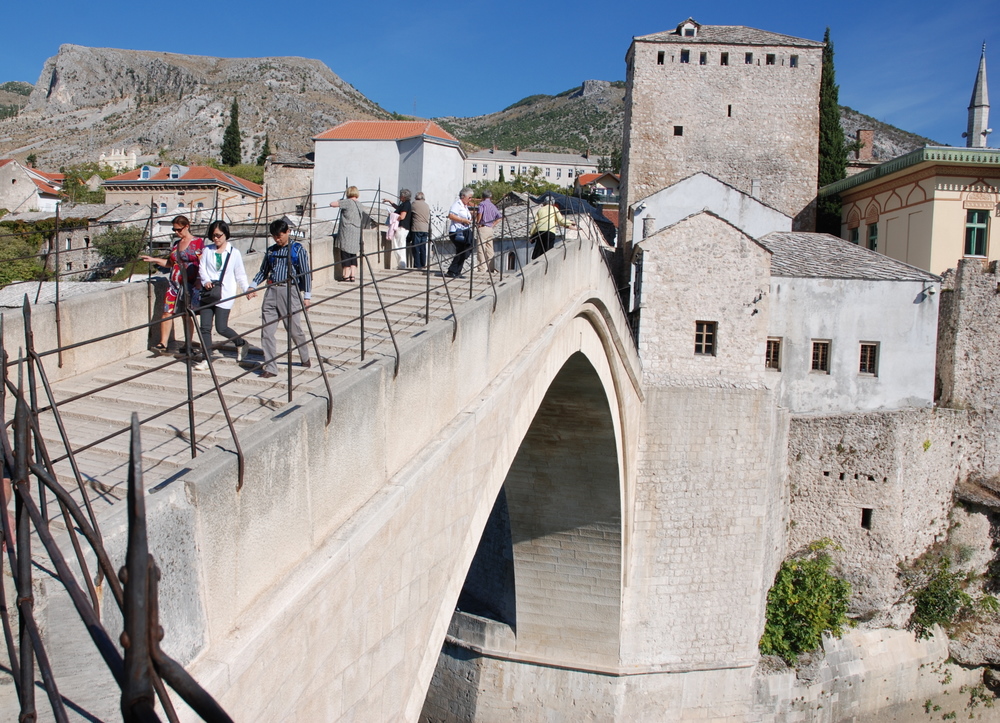 Pont de Mostar, Mostar, Bosnie-Herzégovine.