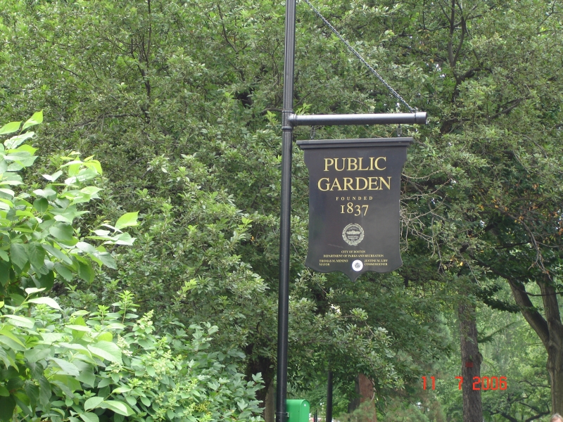 Public Garden, Boston, Massachusetts.