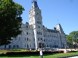 L’édifice du Parlement du Québec.