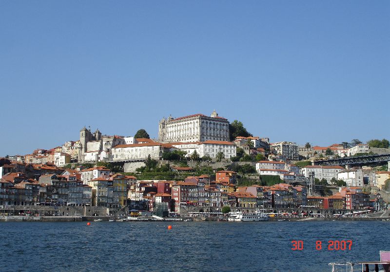 Porto vue de Vila Nova de Gaia, Portugal.