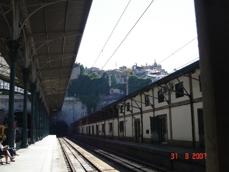 La gare de Saõ Bento, Porto, Portugal.