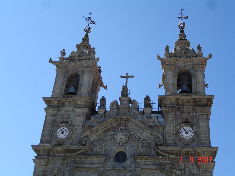 Superbes clochers, Braga, Portugal.