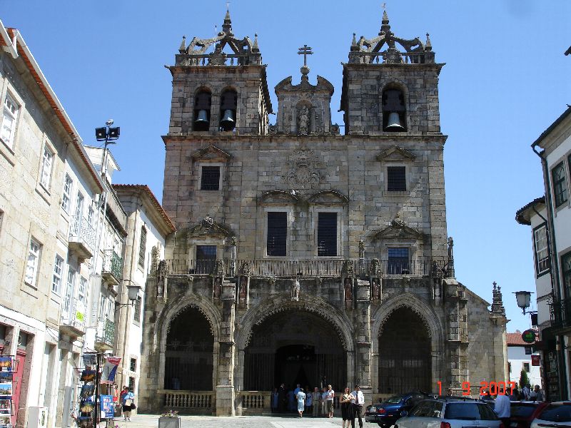 La Cathédrale de Braga, Portugal.