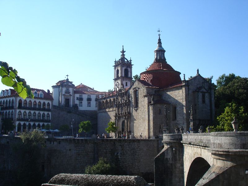 Igrega de Sāo Gonçalo, Amarante, Portugal.