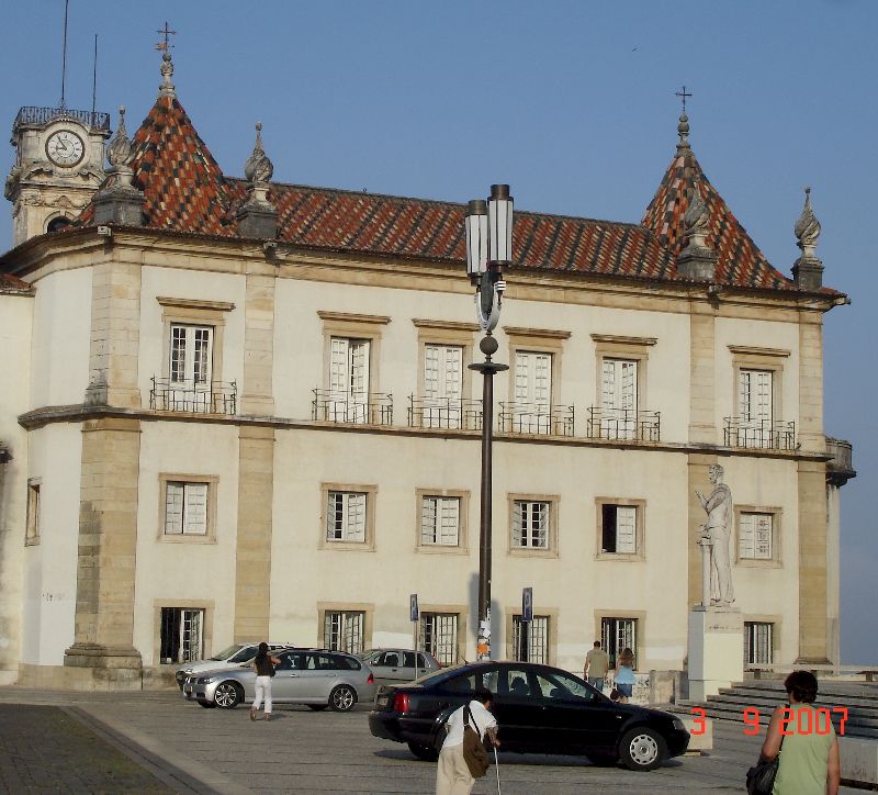 Un des bâtiments de l’université de Coimbra, Portugal.