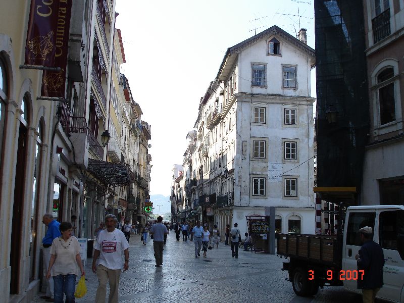 Passage piétonnier de Coimbra.