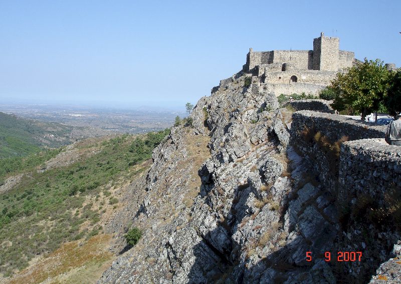 Château médiéval de Marvão au Portugal.