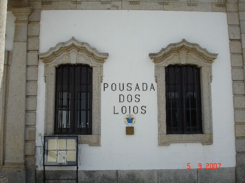 La pousada dos Lóios, Évora, Portugal.