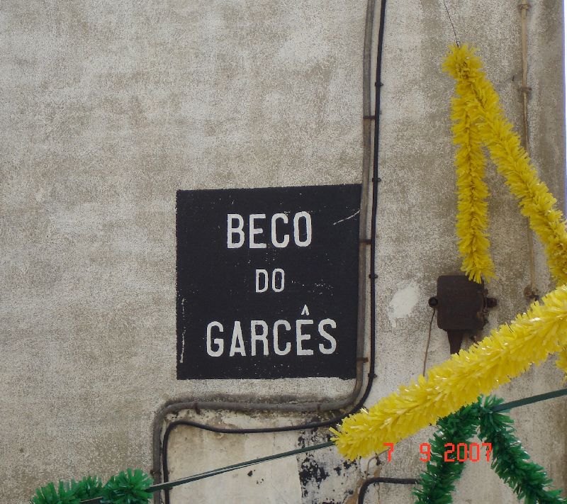 Beco do Garcês, quartier de l’Alfama, Lisbonne, Portugal.