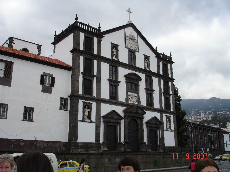 L’église des Jésuites, Funchal, Madère, Portugal.