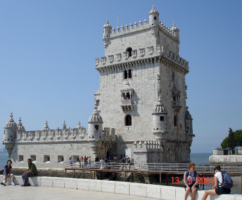 La tour de Belém, Lisbonne, Portugal.