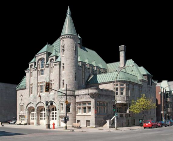 L’édifice où prend place le Musée des pompiers de Montréal.