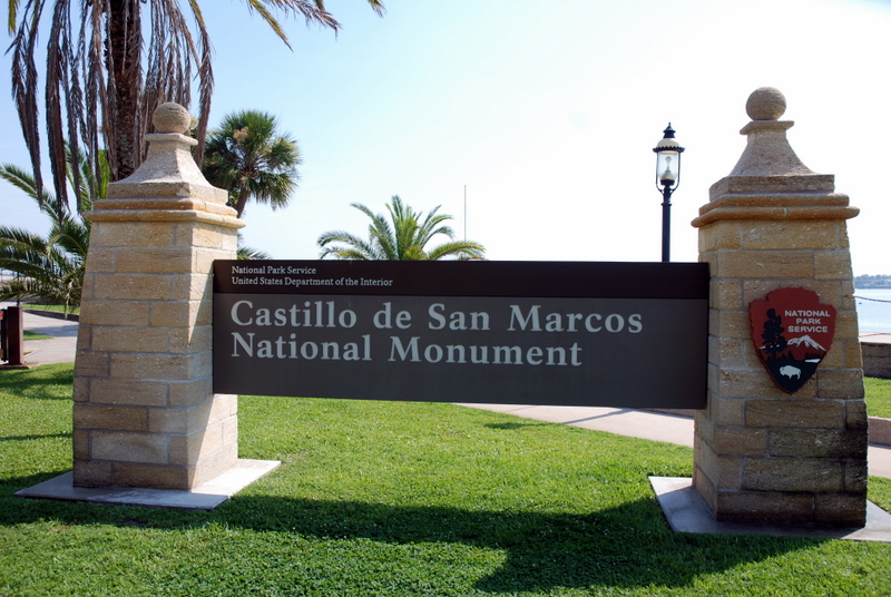 Castillo de San Marcos, Saint Augustine, Floride, États-Unis.