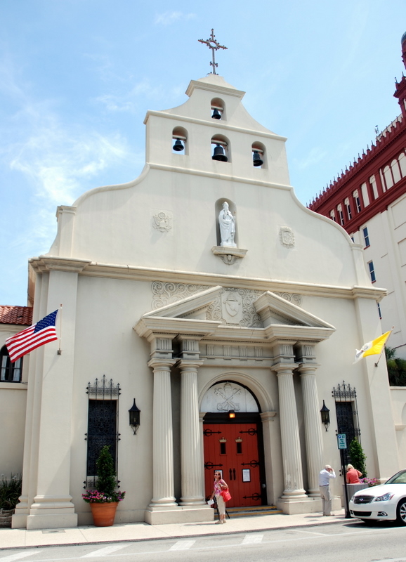 Cathédrale basilique de Saint Augustine, Floride, États-Unis.