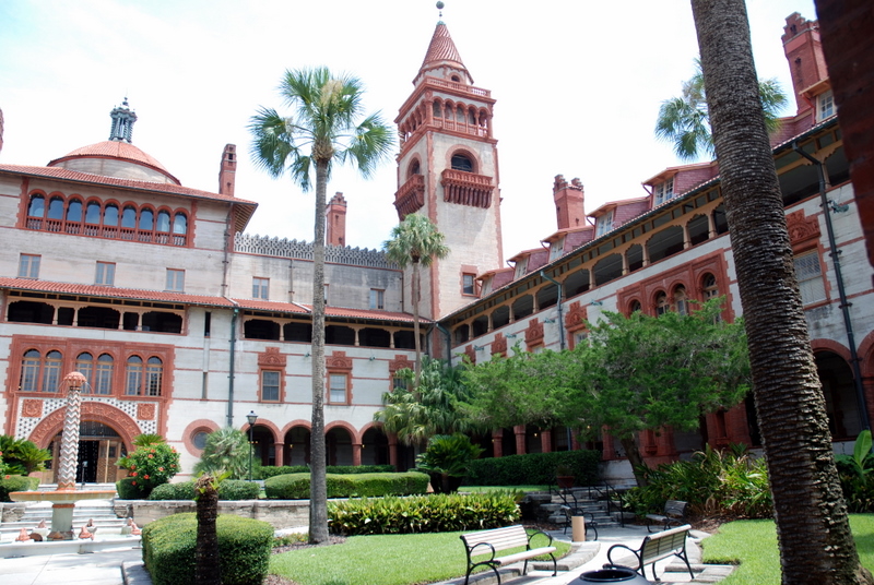 Le collège Flagler, Saint Augustine, Floride, États-Unis.