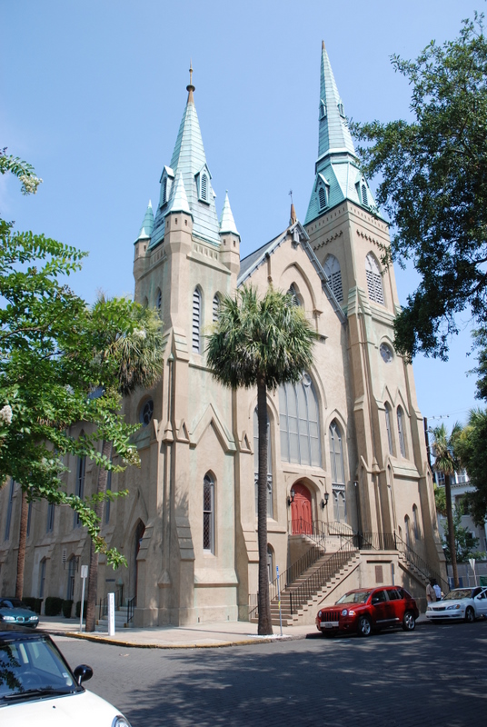 Cathédrale St John’s the Baptist, Savannah, Georgie, États-Unis.