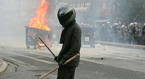 Émeutes 2008 en Grèce.