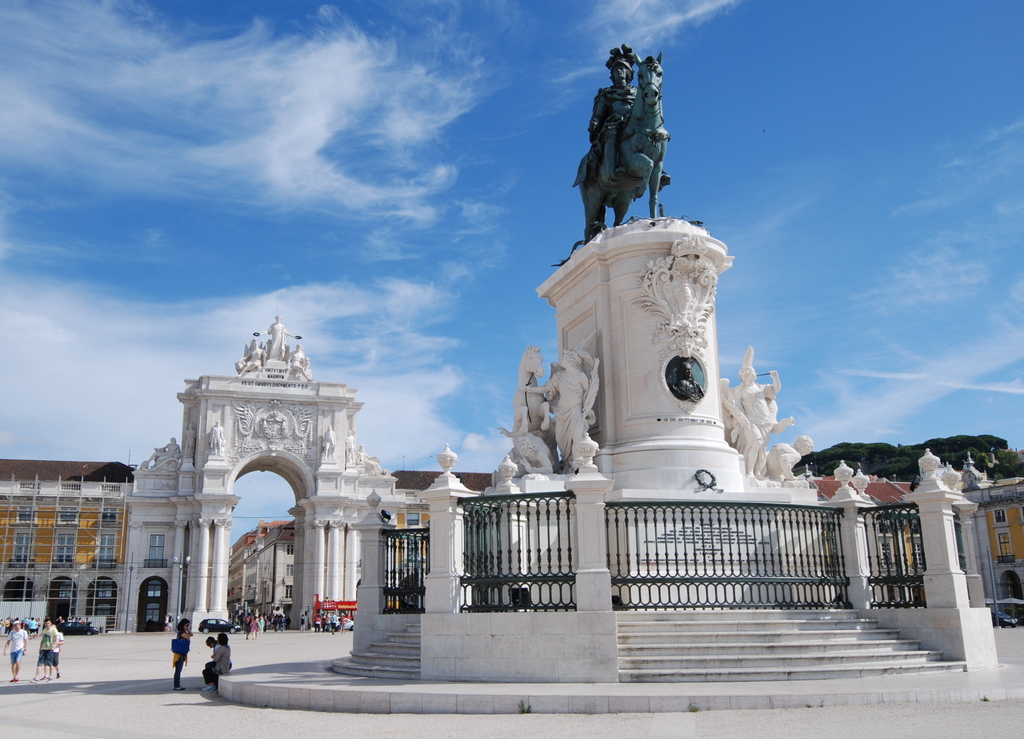 Praça de Comerço, Lisbonne, Portugal