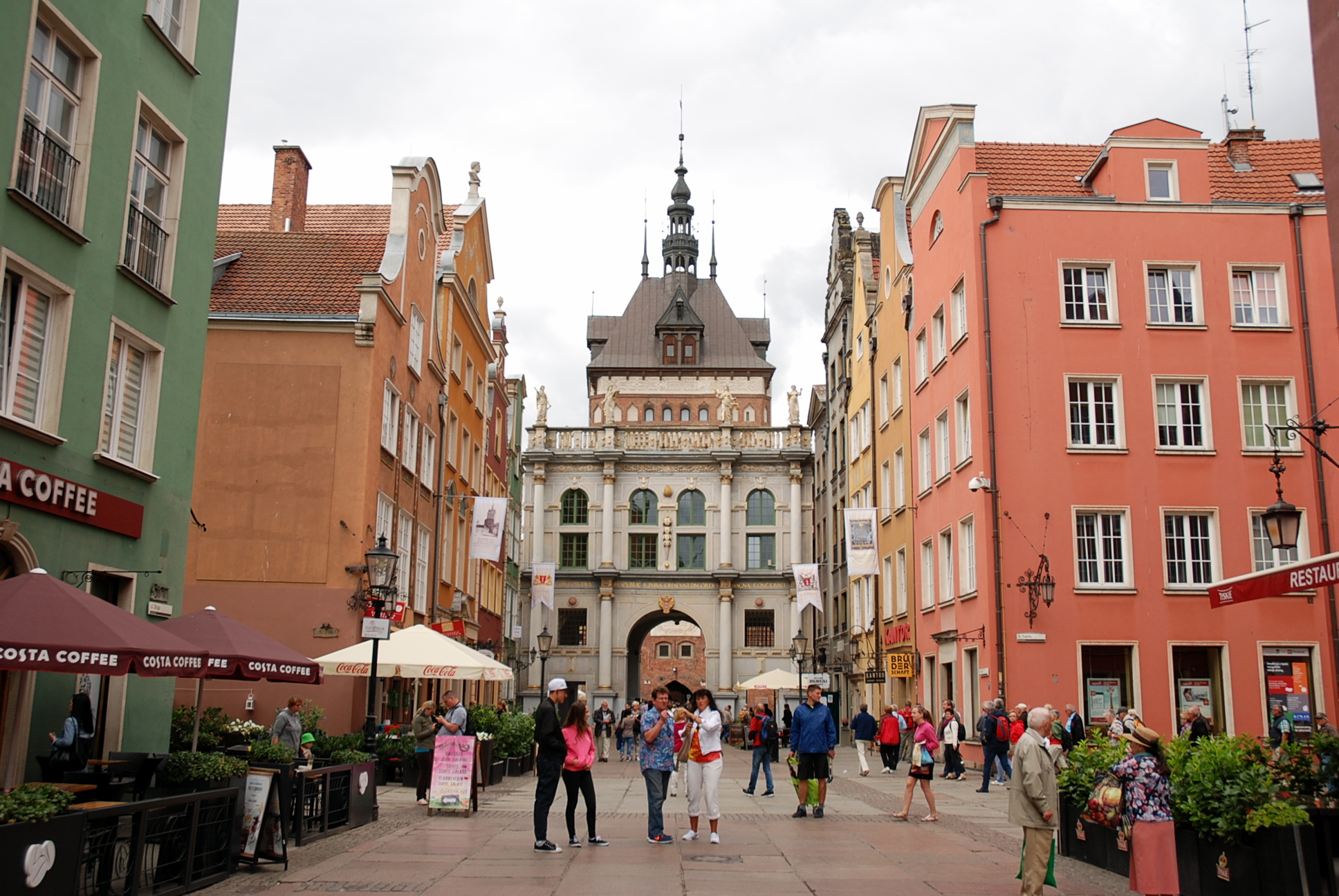 Vieille ville de Gdańsk, Pologne 