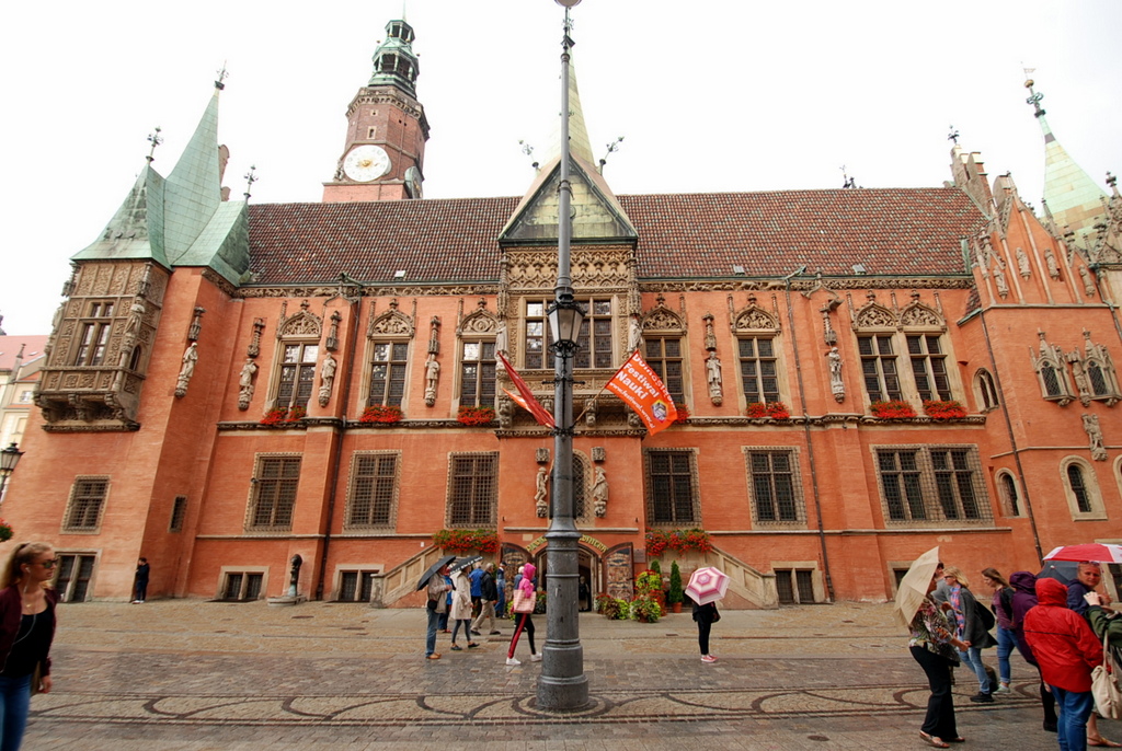 Hôtel de Ville, Wrocław, Pologne 