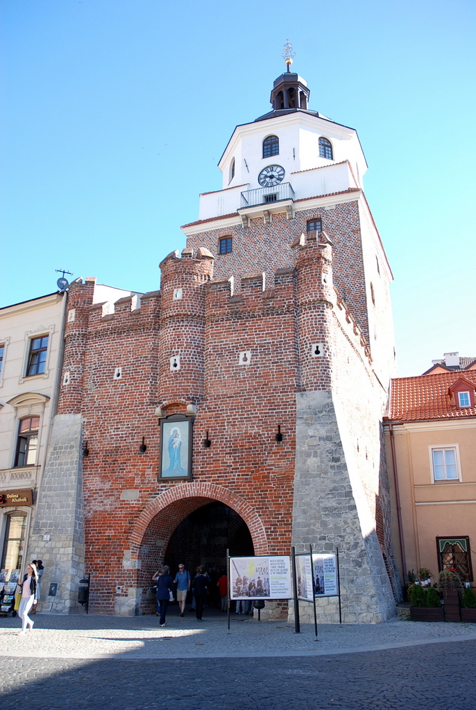 Porte de Cracovie, Lublin, Pologne 