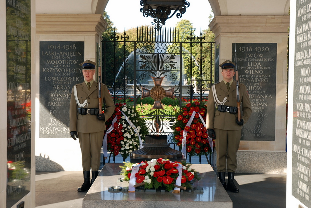 Le tombeau du soldat inconnu, Varsovie, Pologne