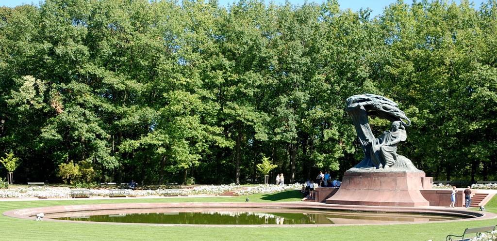 Parc Łazienki, Varsovie, Pologne