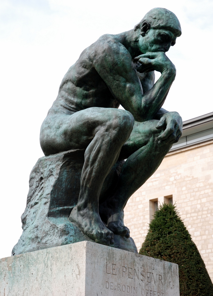 Le Penseur, Musée Rodin, Paris, France. Le Penseur, Musée Rodin, Paris, France.