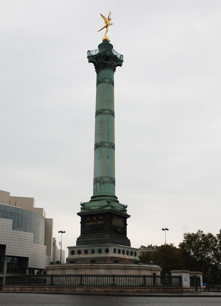 Place de la Bastille, Paris, France.