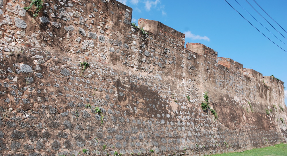 Fortifications, Santo Domingo, République dominicaine.