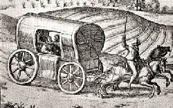 Un coche public au XVIe siècle