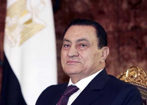 Le Raïs Hosni Moubarak.