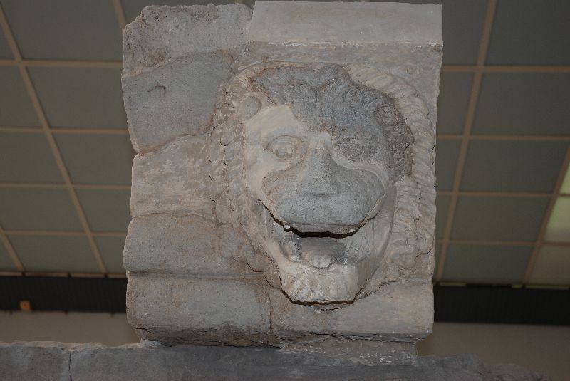 Une autre sculpture provenant du temple d’Héra, Paestum, Italie.