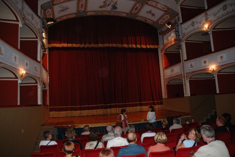 Teatro comunale de Sambuca di Sicilia, Italie.