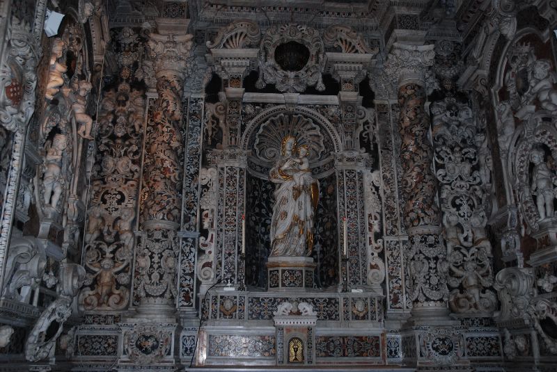 Église Saint-Joseph de Teatini, San Giuseppe dei Teatini, Palerme, Sicile, Italie.