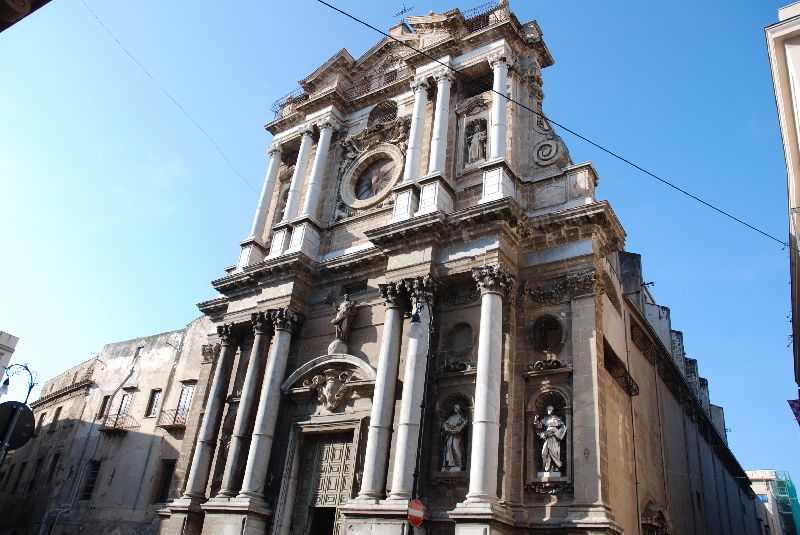 Église Santa Maria della Pietà, Palerme, Sicile, Italie.