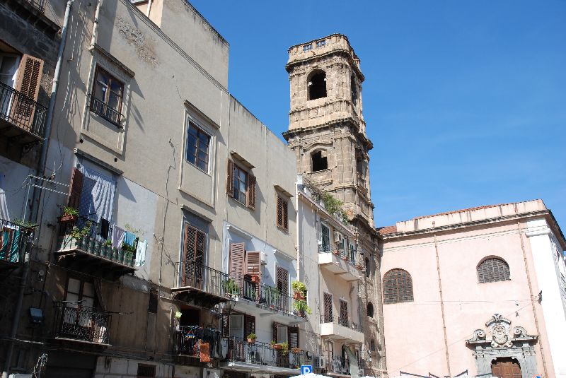 Église Saint-Dominique, Palerme, Sicile, Italie.