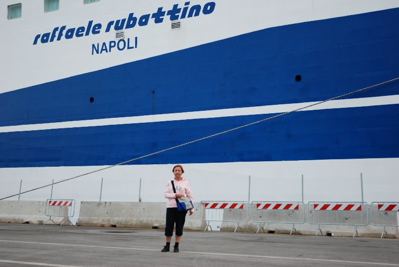 Le Raffaele rubattino, port de Palerme, Sicile, Italie.