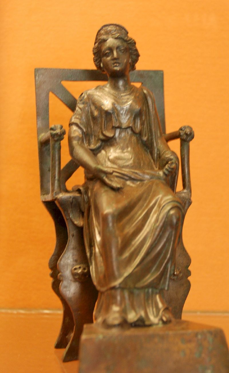 Statue de Junon, Musée archéologique national de Naples, Italie.