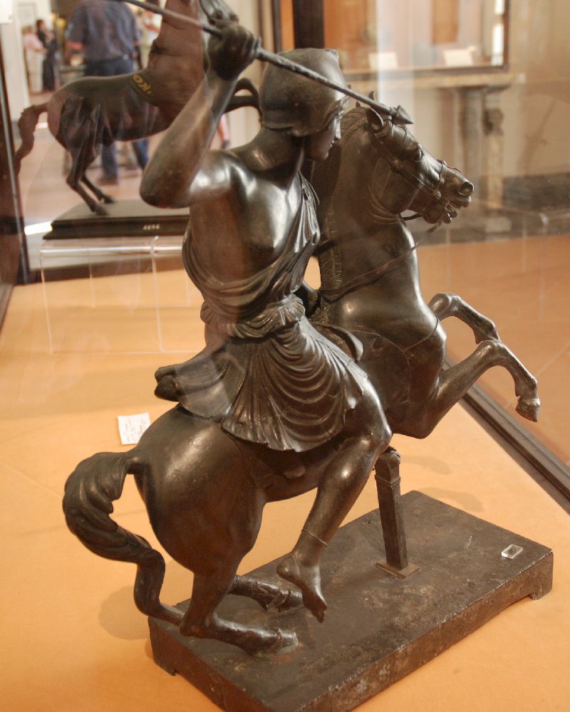 Statue de Jupiter, Musée archéologique national de Naples, Italie.