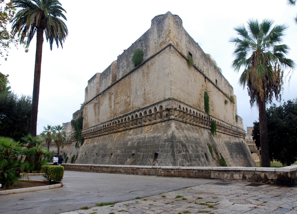 Château de Bari, Pouilles, Italie.