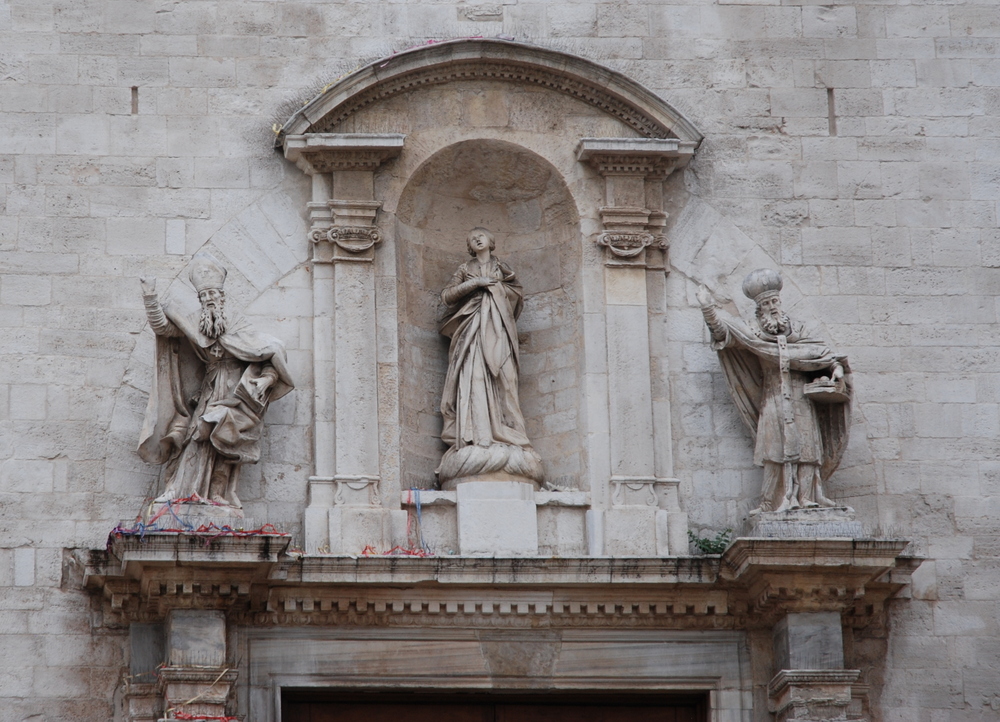 Cathédrale San Sabino, Bari, Pouilles, Italie.
