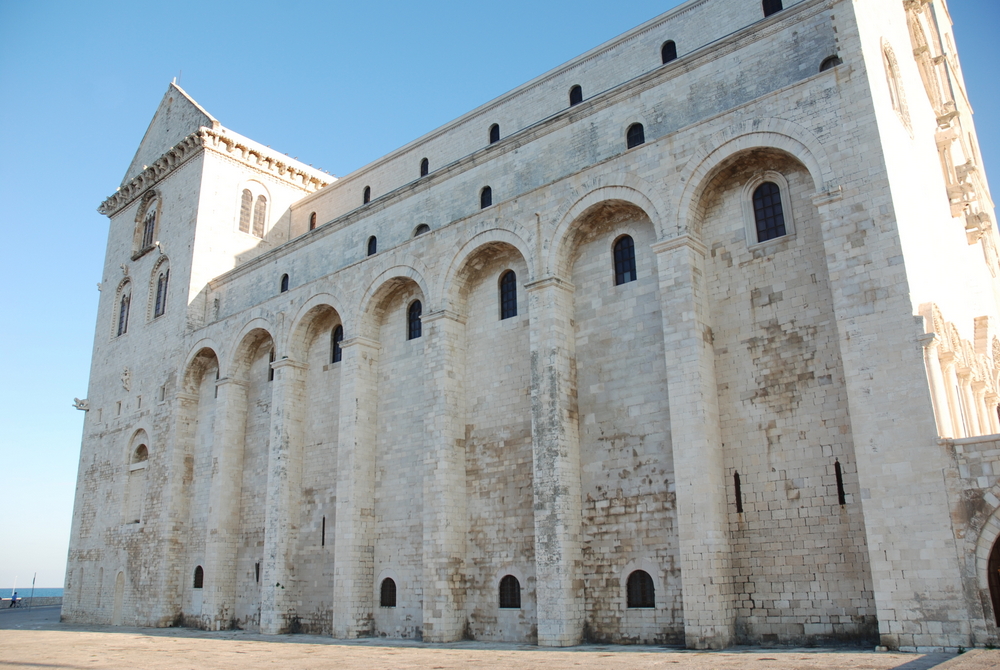 Cathédrale Saint-Nicolas, Trani, Pouilles, Italie.
