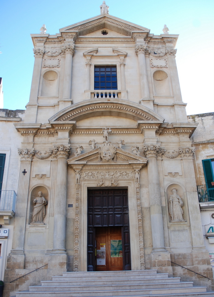  Chiesa di Santa Maria della Grazia, Lecce, Pouilles, Italie.