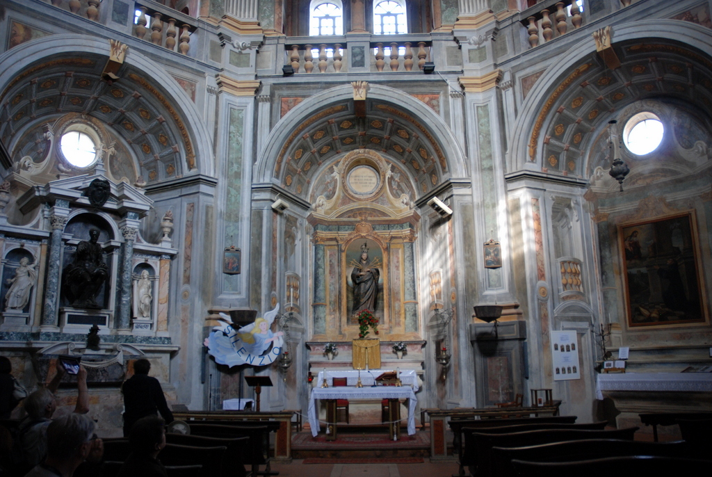 Église de l’Incoronata, Sabbioneta, Lombardie, Italie.