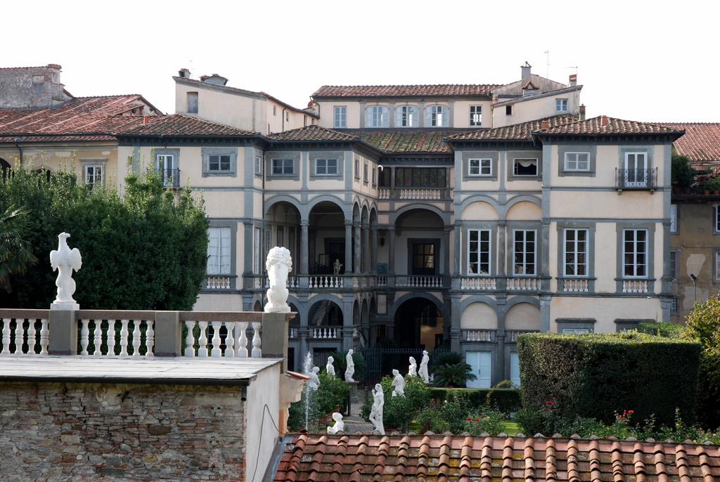 Palazzo Pfanner, Lucques, Toscane, Italie.