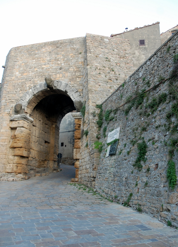 Porta alla'Arco, Volterra, Toscane, Italie.