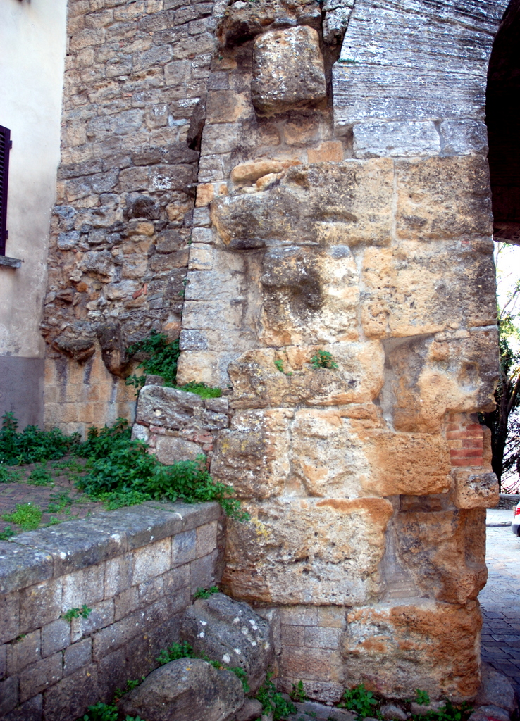 Porta alla'Arco, Volterra, Toscane, Italie.