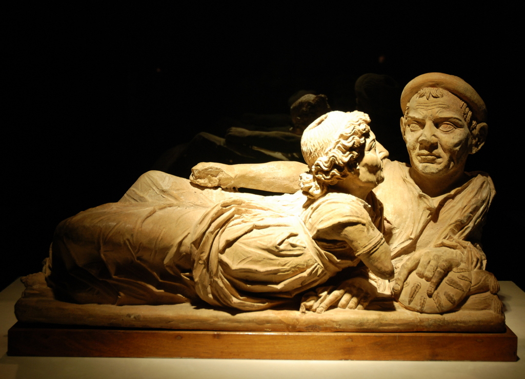 Museo Etrusco Guarnacci, Volterra, Toscane, Italie.